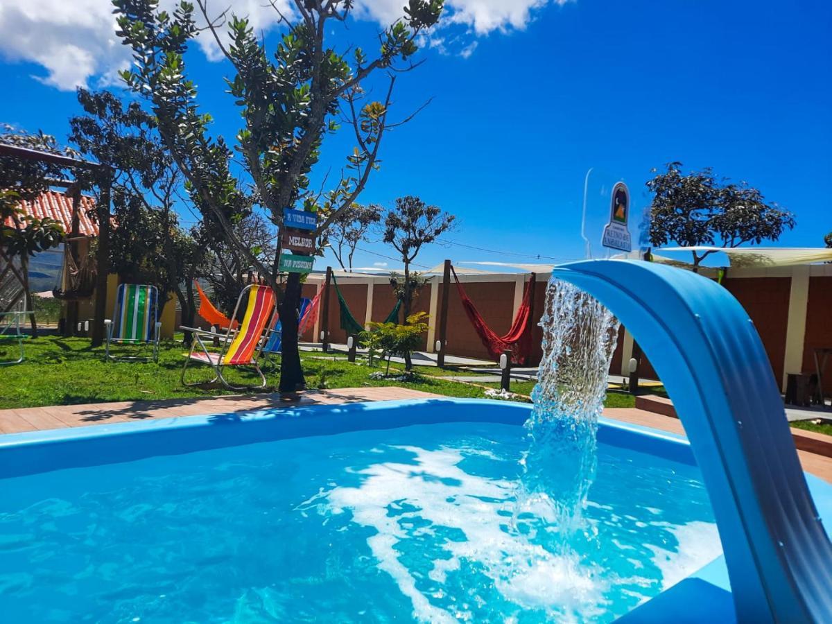 Camping Reino De Andalasia Alto Paraíso de Goiás Exterior foto