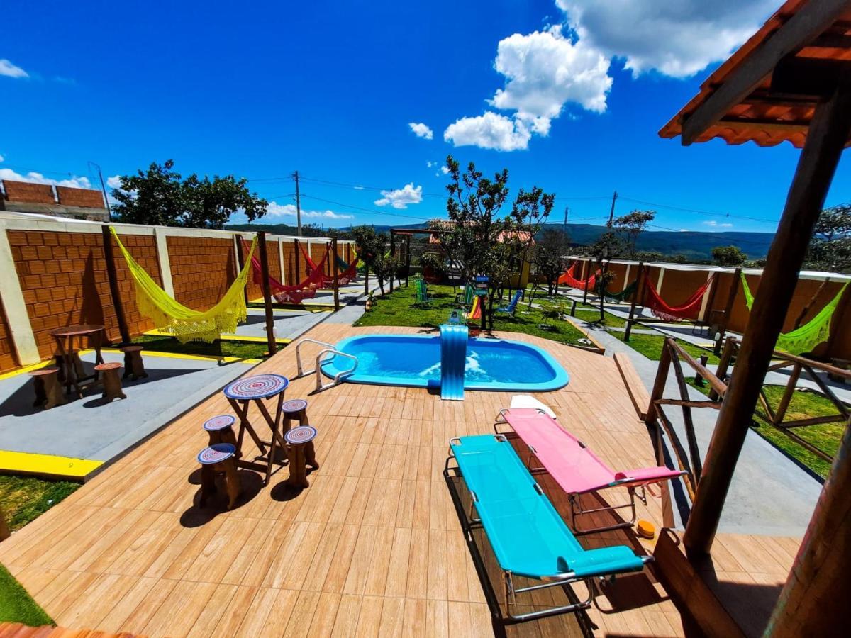 Camping Reino De Andalasia Alto Paraíso de Goiás Exterior foto