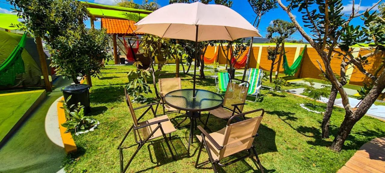 Camping Reino De Andalasia Alto Paraíso de Goiás Exterior foto