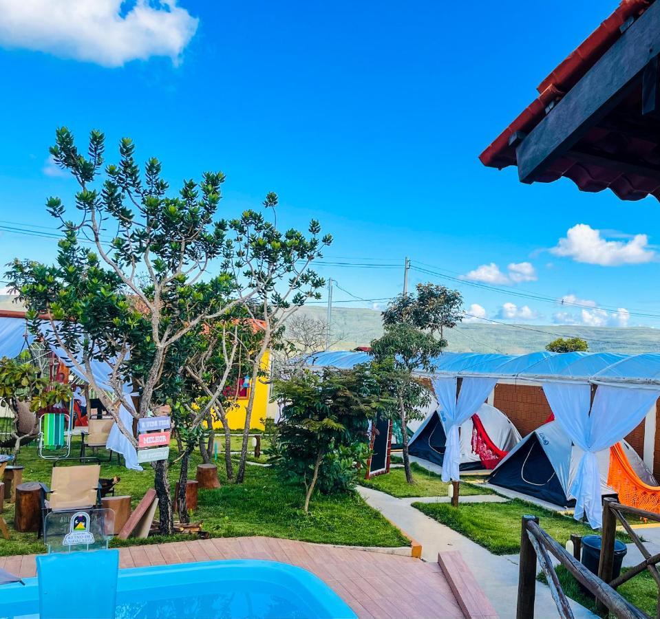 Camping Reino De Andalasia Alto Paraíso de Goiás Exterior foto