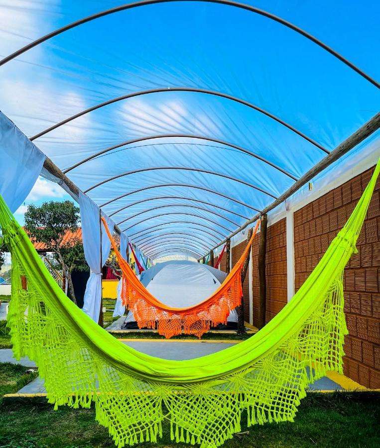 Camping Reino De Andalasia Alto Paraíso de Goiás Exterior foto