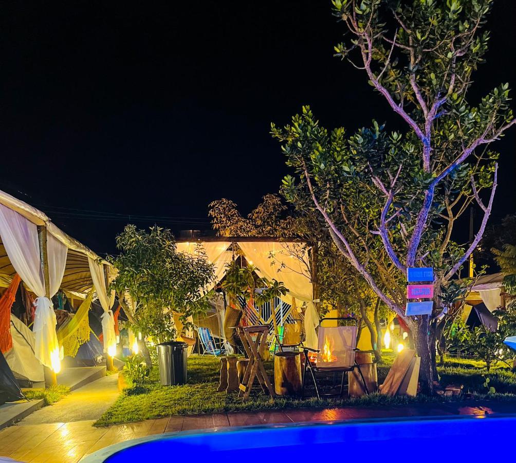 Camping Reino De Andalasia Alto Paraíso de Goiás Exterior foto